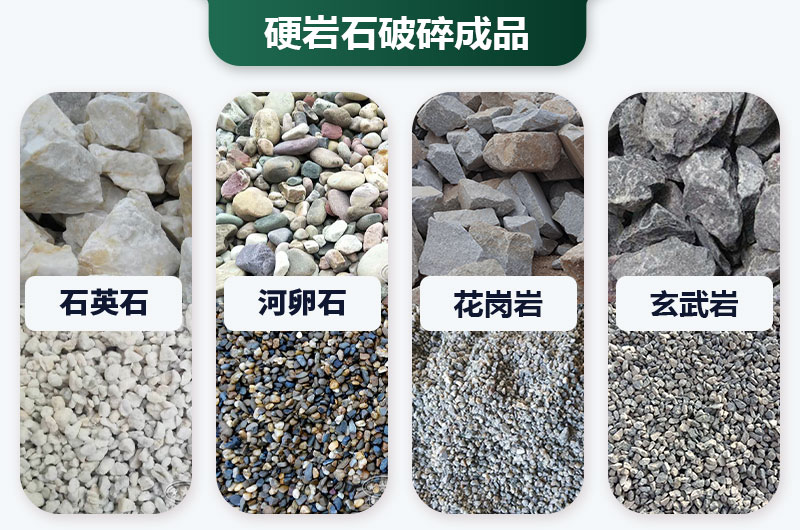 巖石太硬用啥破碎機好？價格多少？
