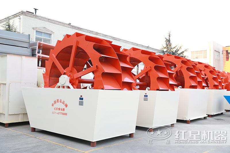 大型輪斗式洗砂機參數(shù)，工作視頻及廠家介紹